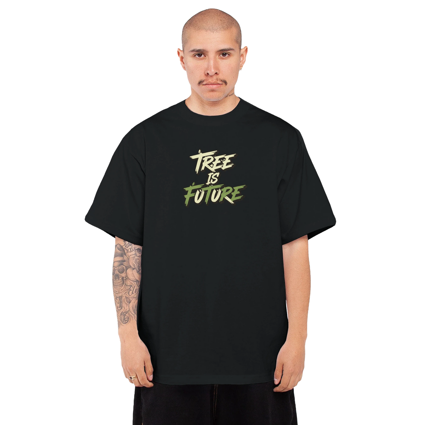 This tee plants a tree in the Gobi