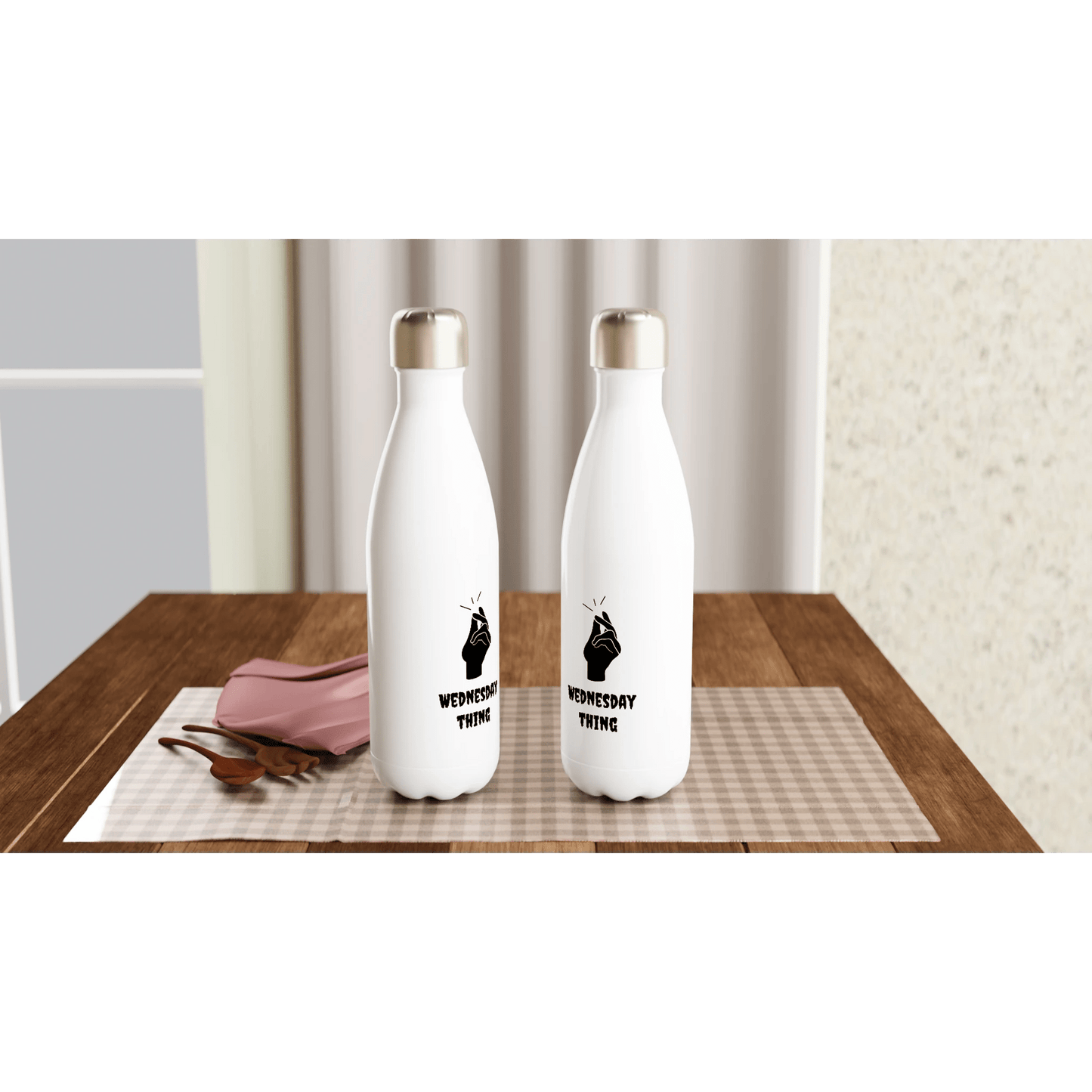 Sleek 17oz Stainless Steel Water Bottle – Double - Wall Insulation & Leak - Proof Cap - Gobi Greening