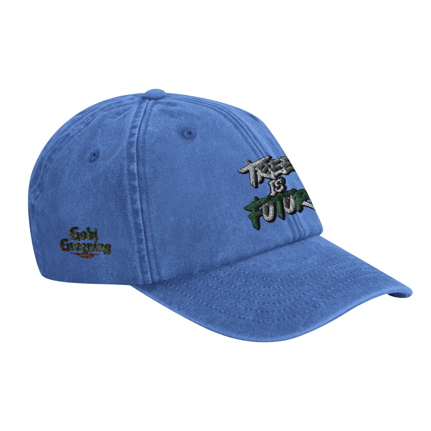 Vintage Cotton Dad Hat | Beechfield B655 - Stylish, Comfortable & Casual Accessory - Gobi Greening