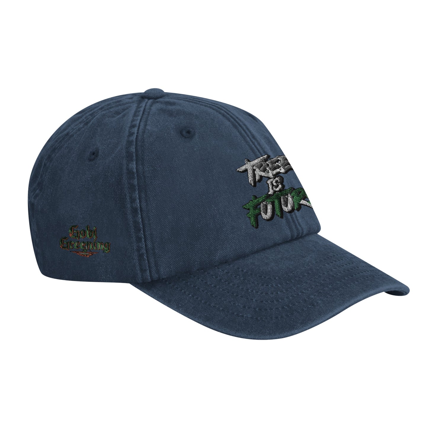 Vintage Cotton Dad Hat | Beechfield B655 - Stylish, Comfortable & Casual Accessory - Gobi Greening