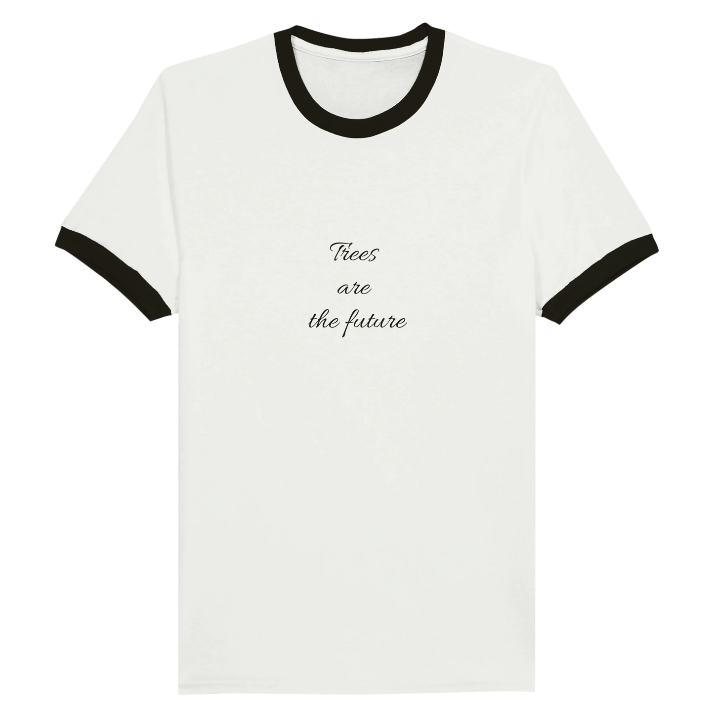 Classic Ringer T-Shirt Add a timeless, retro look to your wardrobe with the Classic Ringer T-Shirt. A must-have for any collection, this tee features contrast-color binding on the neck and sleeves for a stylish and unique touch. The regular fit and tapere