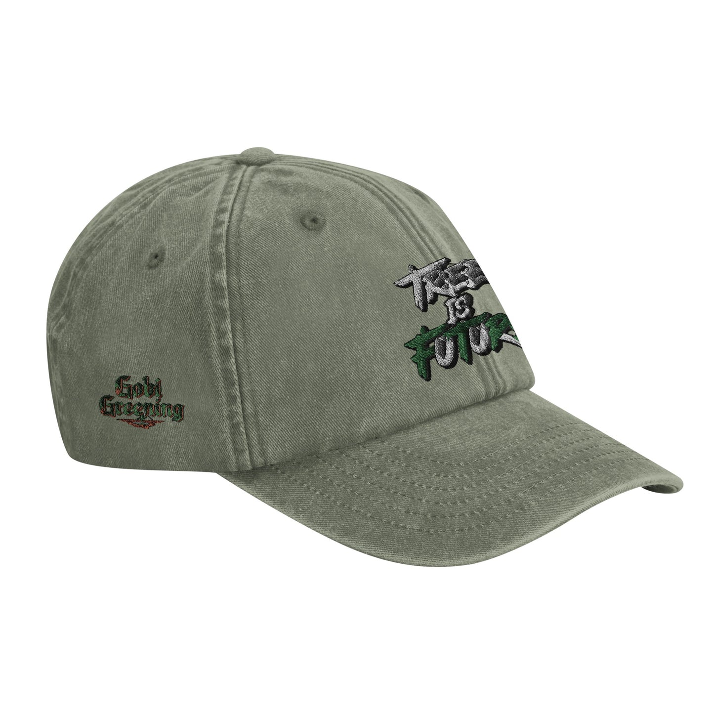 Vintage Cotton Dad Hat | Beechfield B655 - Stylish, Comfortable & Casual Accessory - Gobi Greening