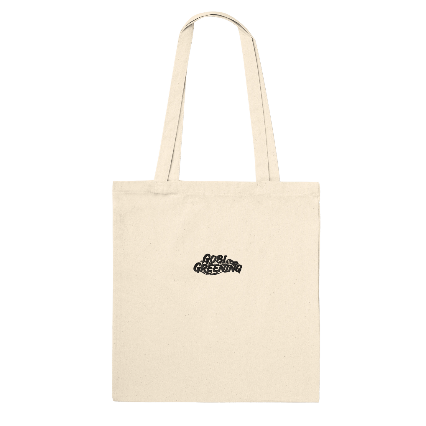 Eco - Friendly Tote Bag with Reinforced Handles – 100% Cotton Design - Gobi Greening