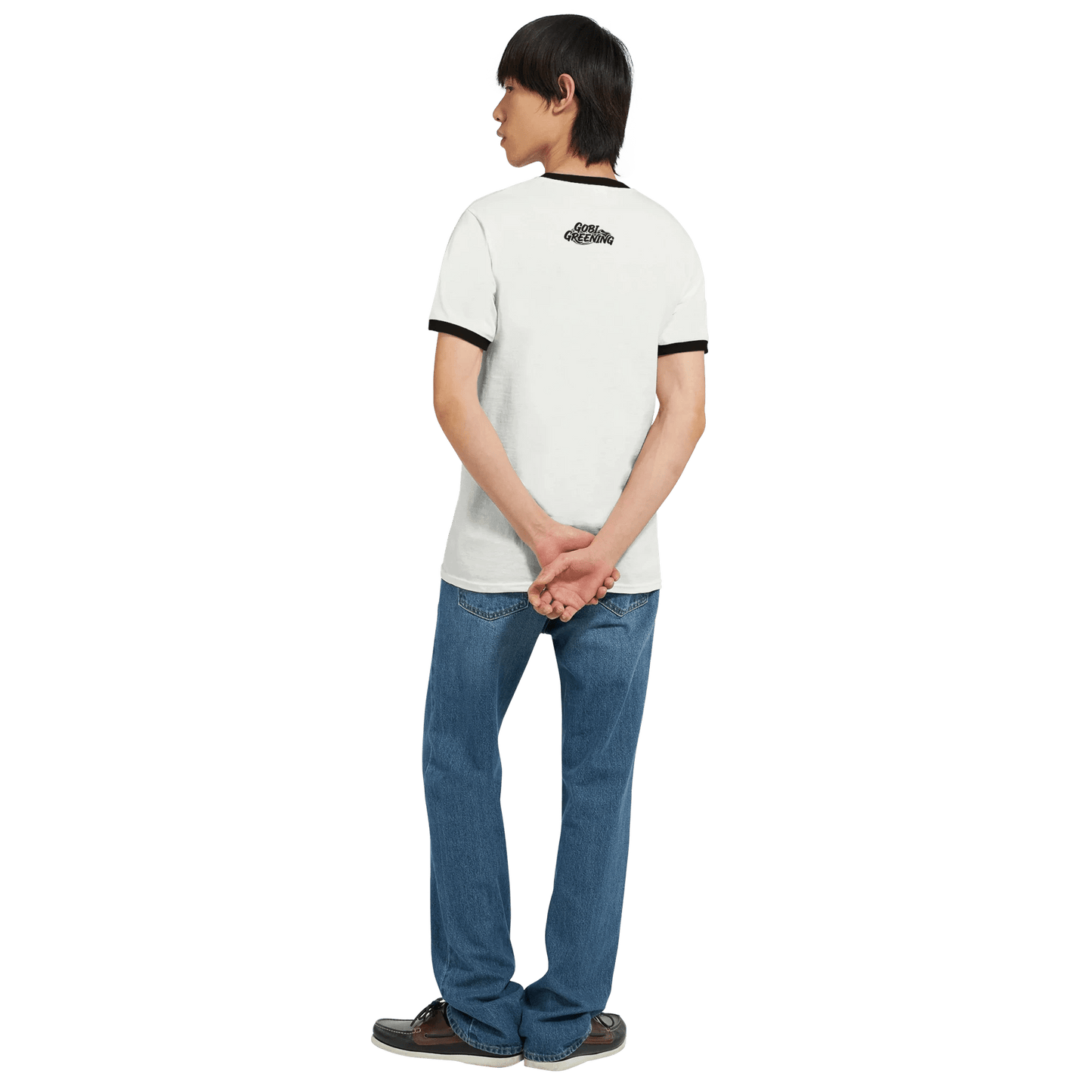 Classic Ringer T-Shirt Add a timeless, retro look to your wardrobe with the Classic Ringer T-Shirt. A must-have for any collection, this tee features contrast-color binding on the neck and sleeves for a stylish and unique touch. The regular fit and tapere