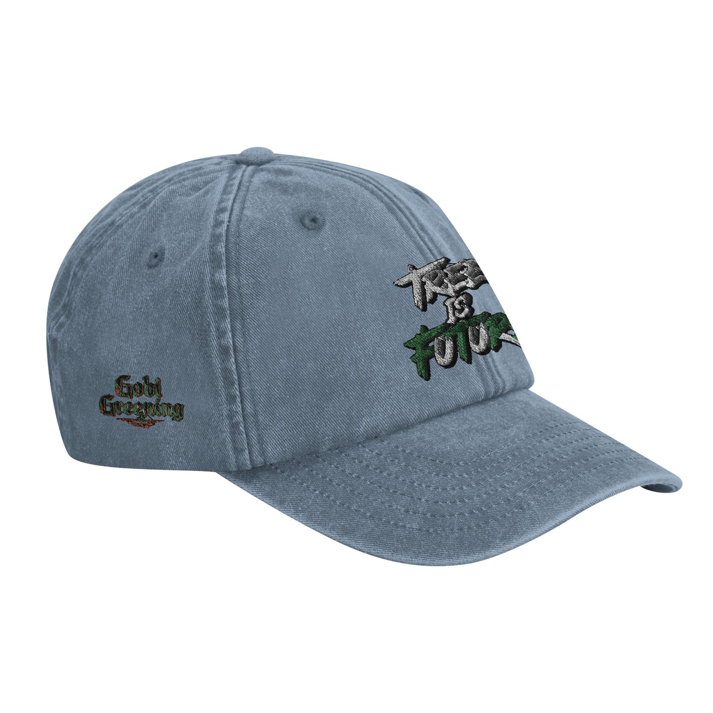 Vintage Cotton Dad Hat | Beechfield B655 - Stylish, Comfortable & Casual Accessory - Gobi Greening