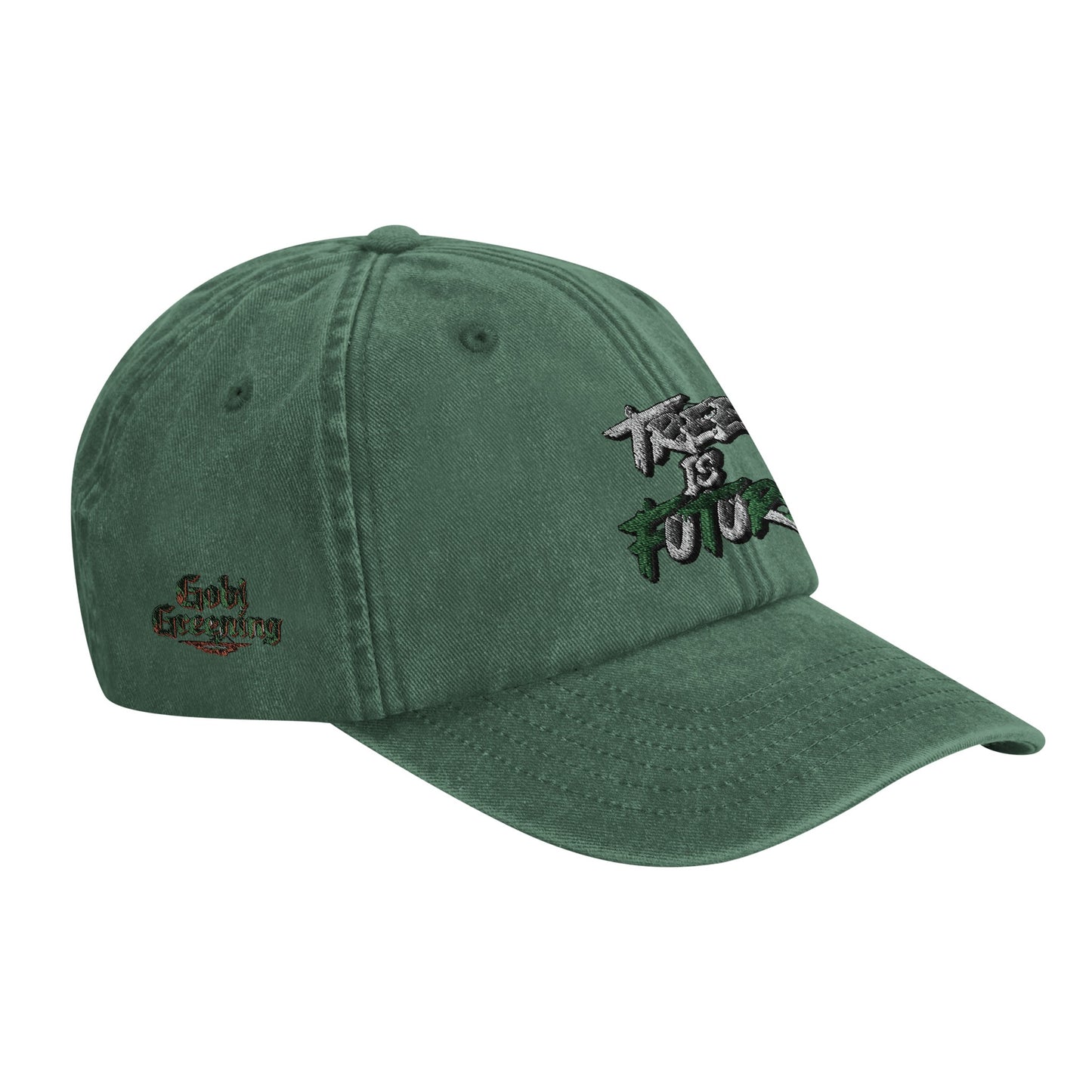 Vintage Cotton Dad Hat | Beechfield B655 - Stylish, Comfortable & Casual Accessory - Gobi Greening