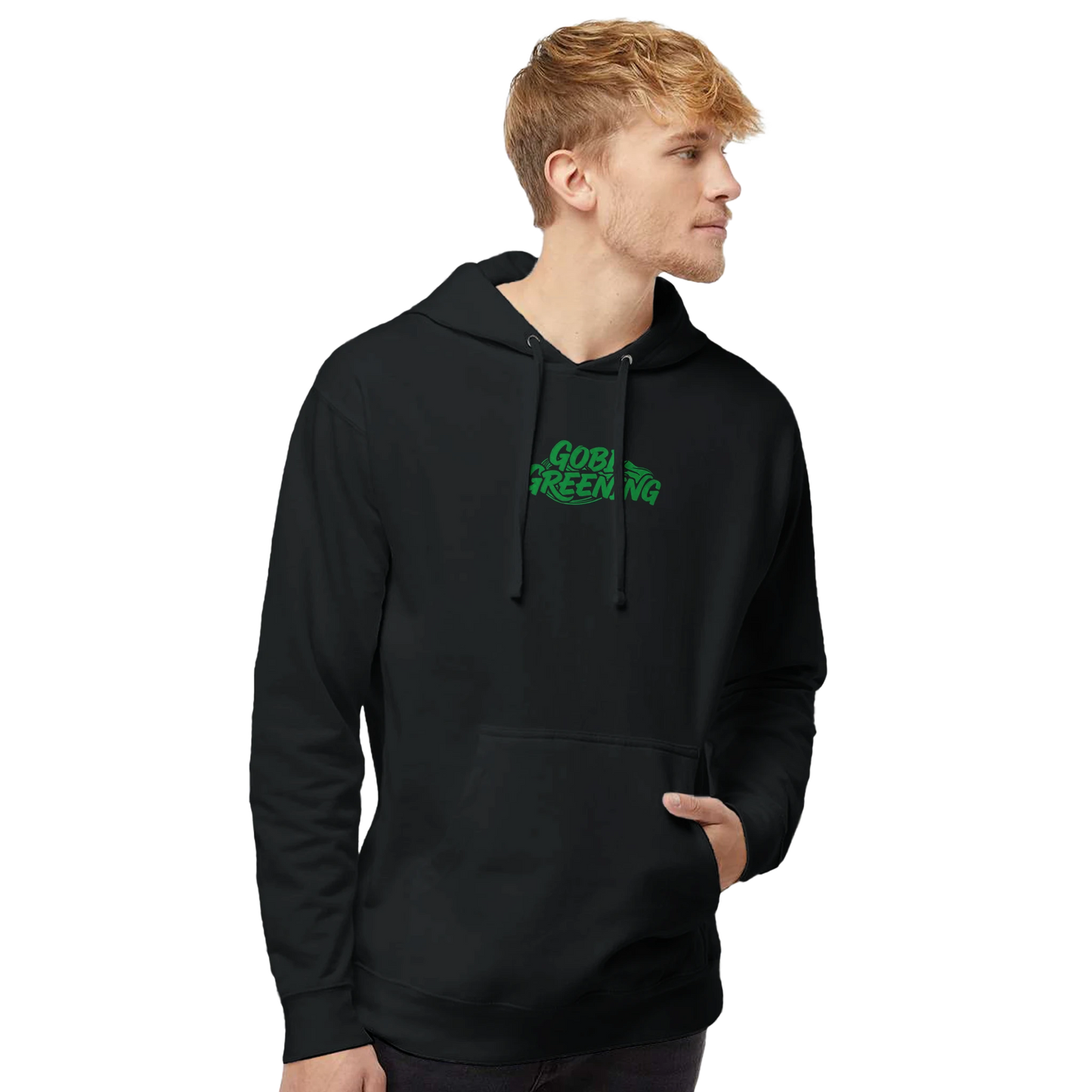 Eco hoodie that helps plant trees in Mongolia’s Gobi Desert.