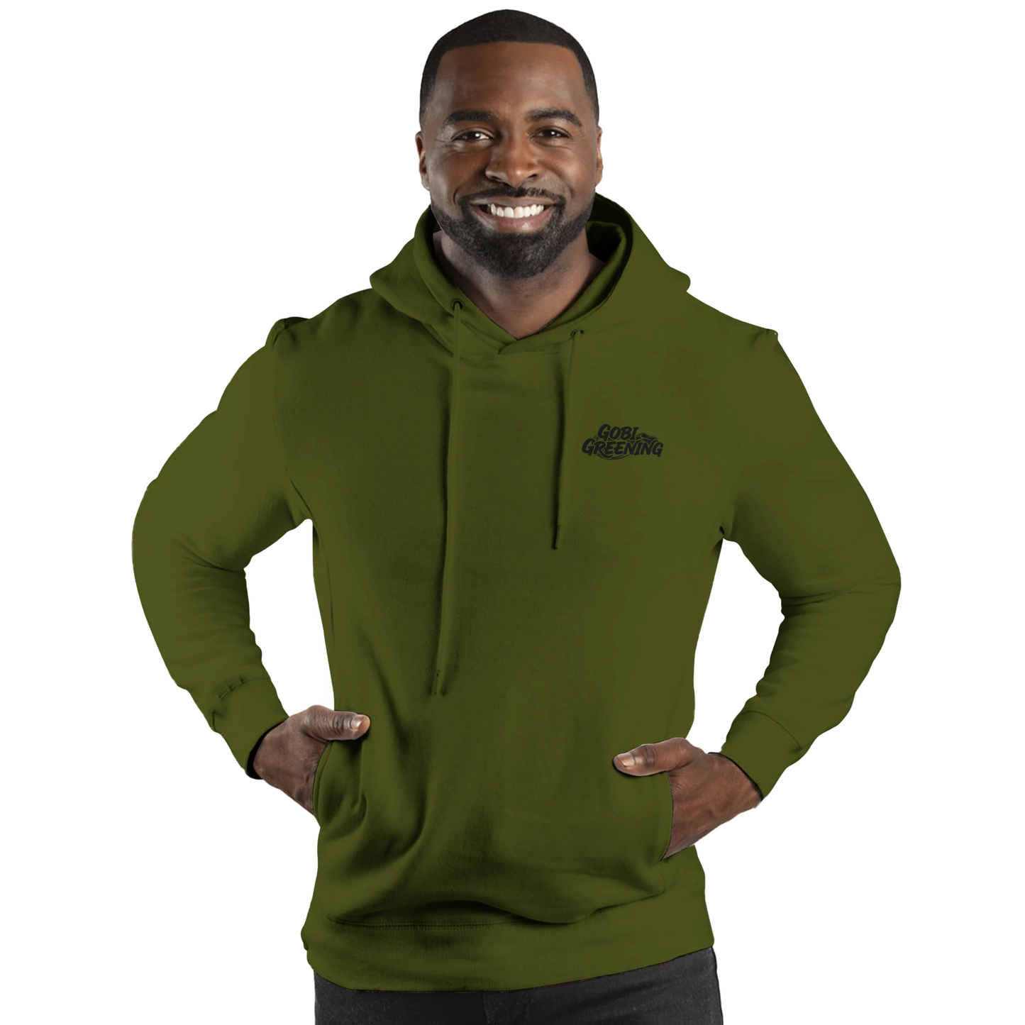 Eco hoodie that helps plant trees in Mongolia’s Gobi Desert.