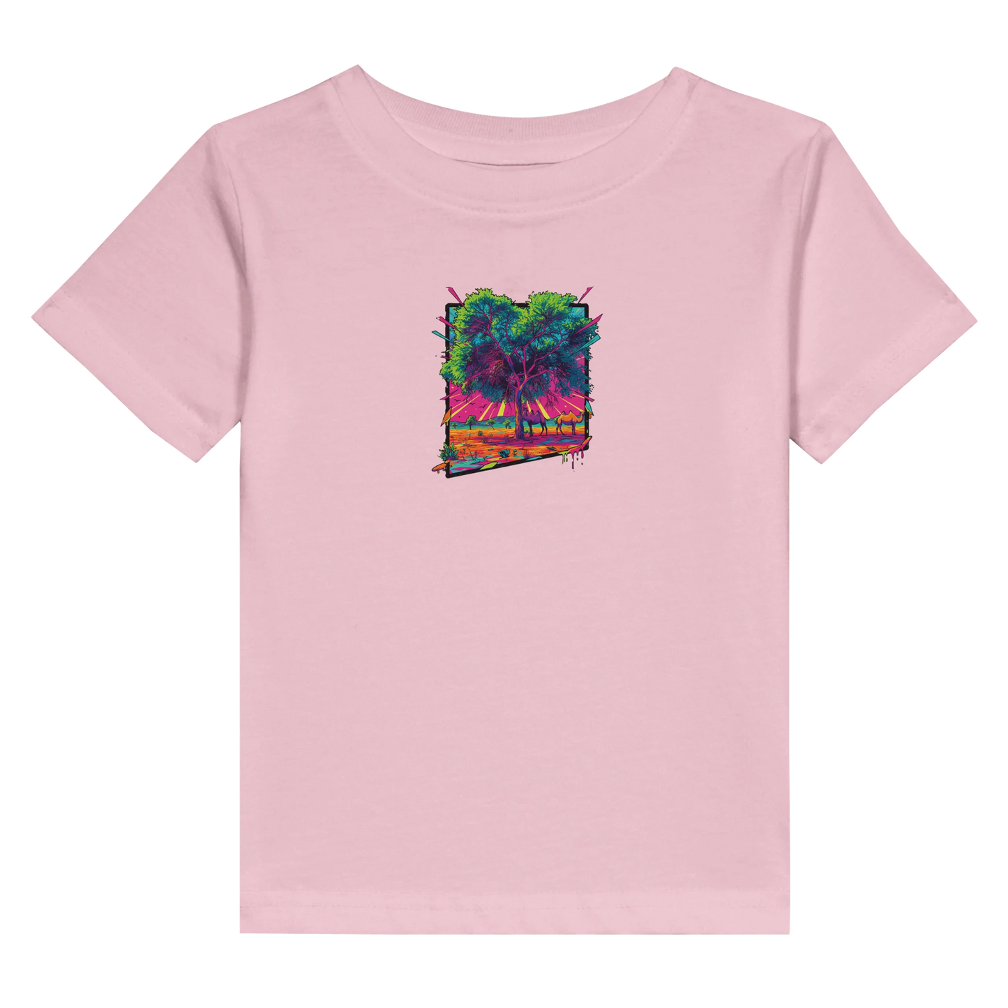 Eco t-shirt that helps plant trees in Mongolia’s Gobi Desert.