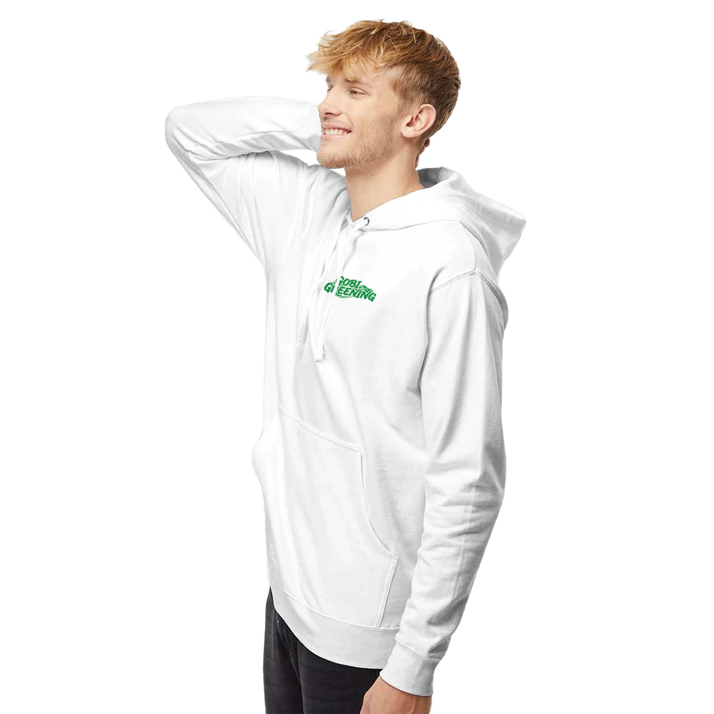 Eco hoodie that helps plant trees in Mongolia’s Gobi Desert.