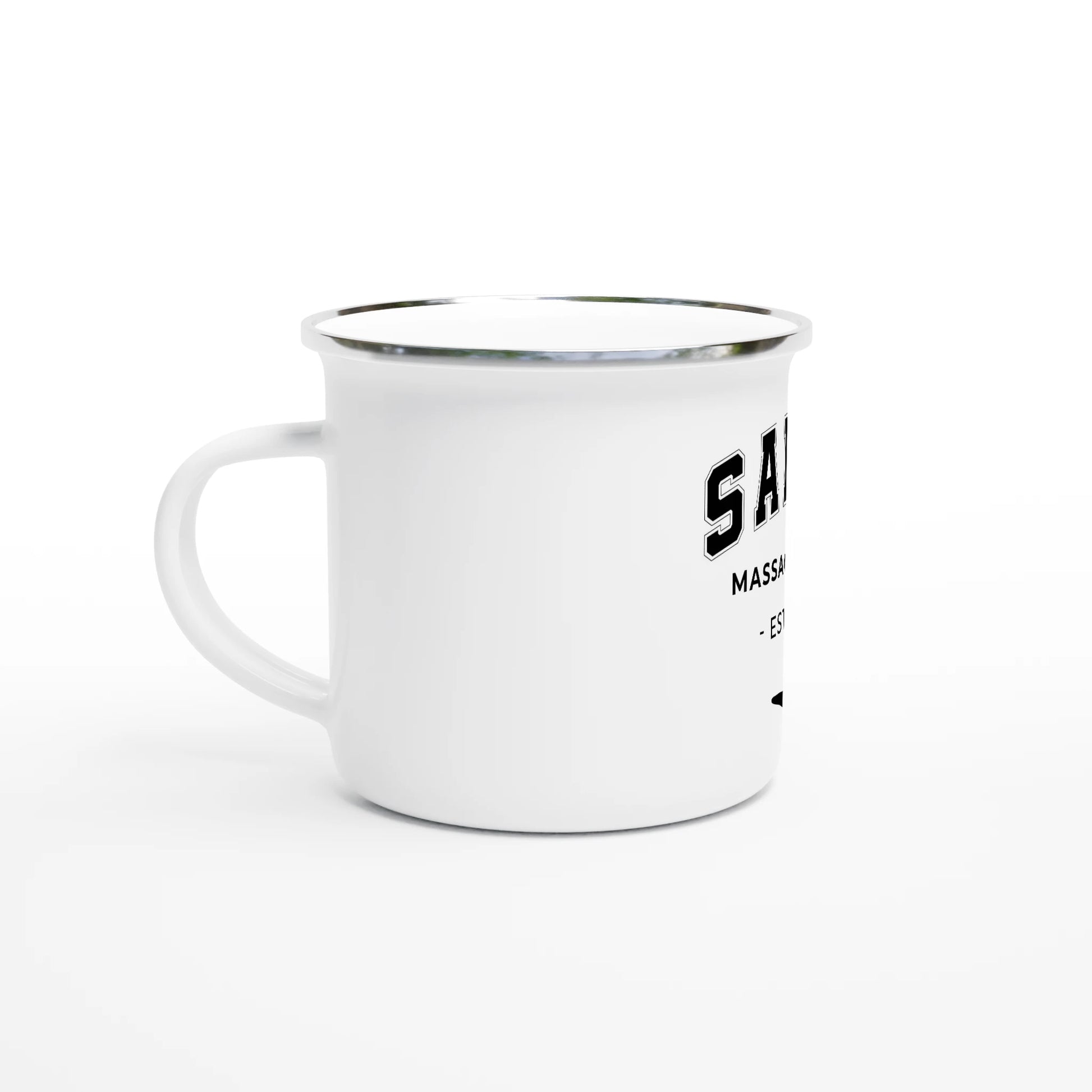 12oz Lightweight Enamel Camping Mug – Personalize for Every Adventure - Gobi Greening