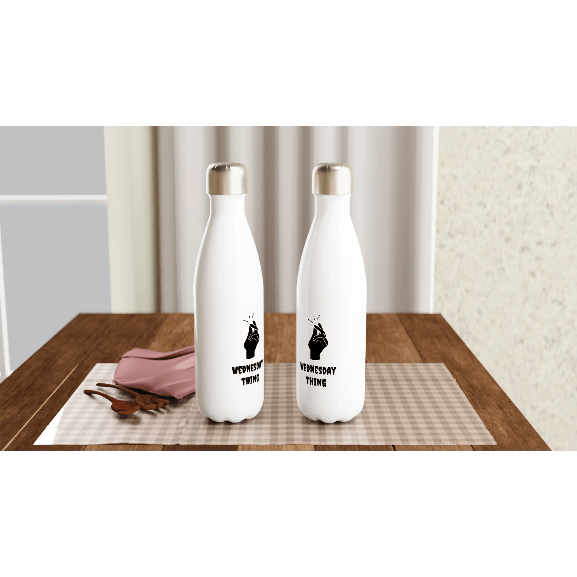 Sleek 17oz Stainless Steel Water Bottle – Double - Wall Insulation & Leak - Proof Cap - Gobi Greening