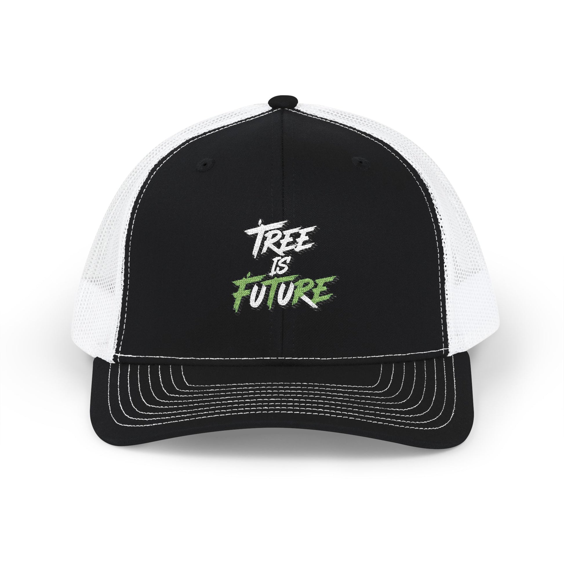 Stylish Snapback Trucker Cap - "Trees are Future" Cap, Eco - Friendly Gift, Outdoor Fashion, Trendy Accessory, Streetwear Hat - Gobi Greening