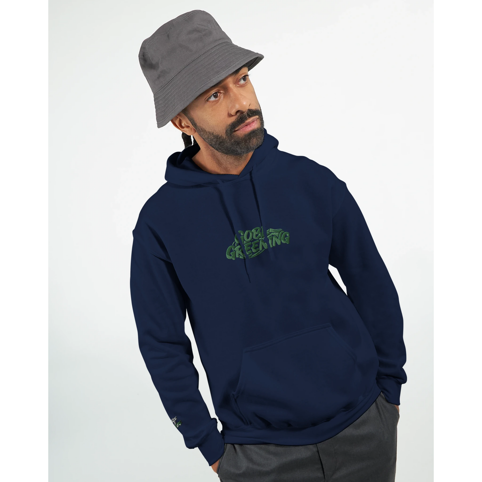 Eco hoodie that helps plant trees in Mongolia’s Gobi Desert.