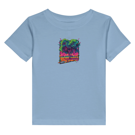 Eco t-shirt that helps plant trees in Mongolia’s Gobi Desert.