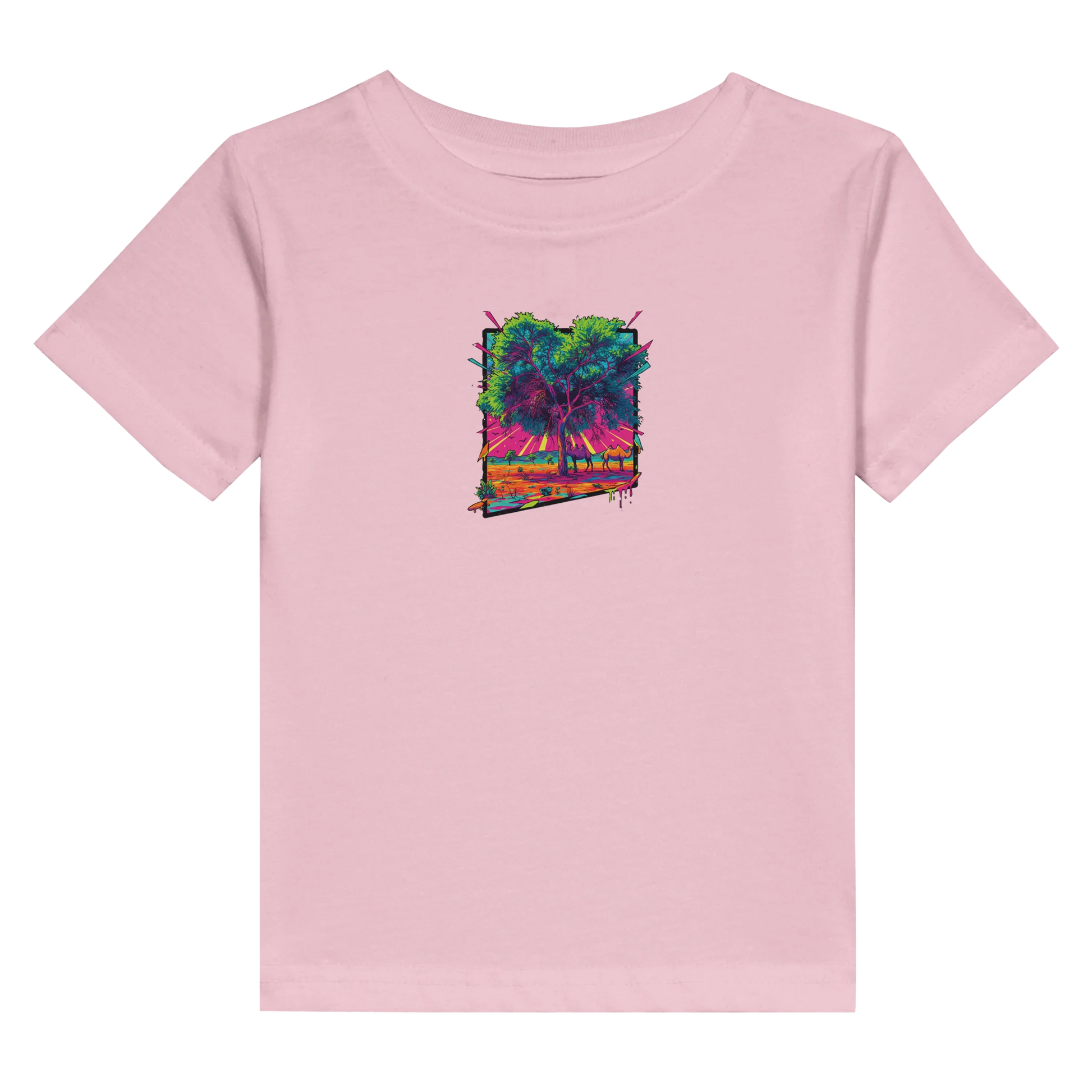Eco t-shirt that helps plant trees in Mongolia’s Gobi Desert.